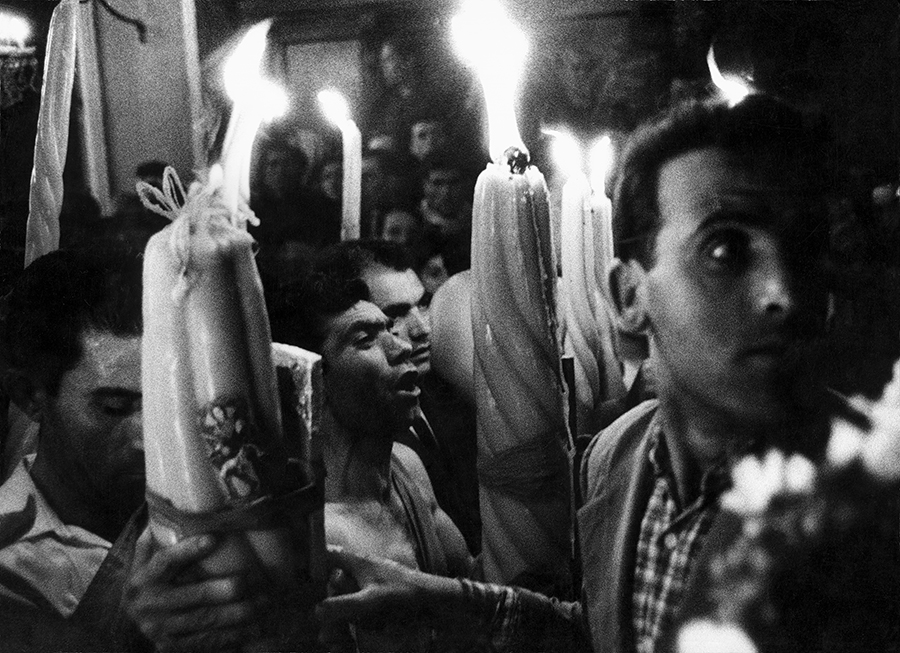 Enzo Sellerio, Trecastagni. Festa dei Santi Alfio, Cirino e Filadelfo, 1963