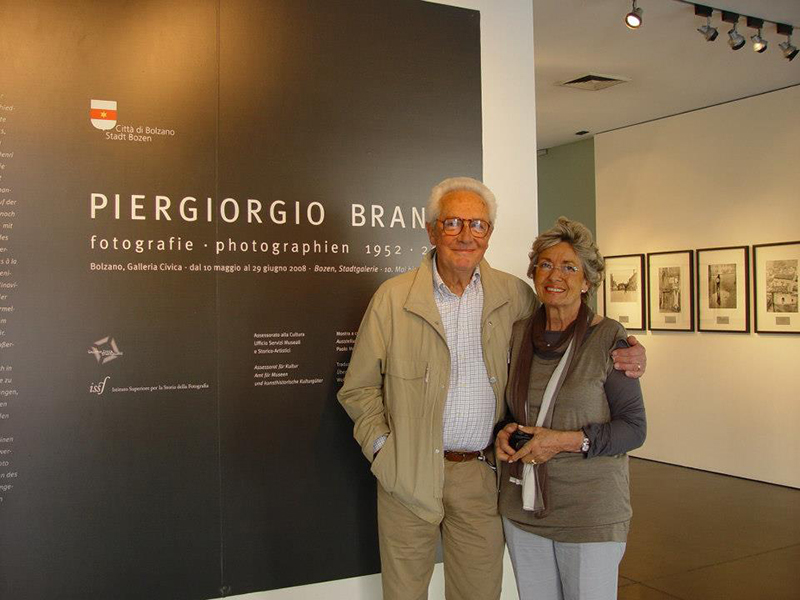 Piergiorgio and Gloria Branzi, Bolzano 2008